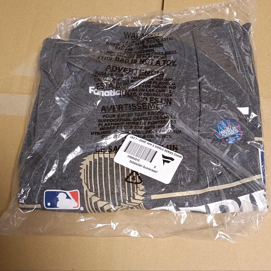 大谷翔平／ドジャース／ワールドシリーズ／チャンピオン／キャップ&Tシャツ