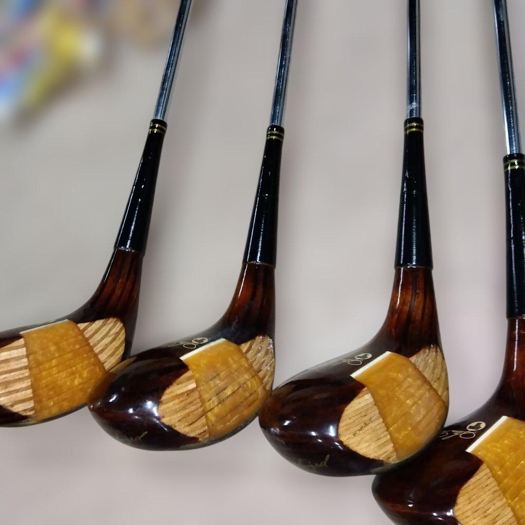 ③木製ヘッド　メンズゴルフクラブ　１４本セット