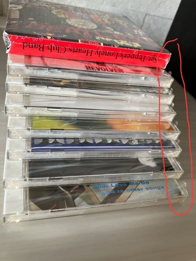 スペシャルCDボックス入り、未開封ビートルズCDボックス