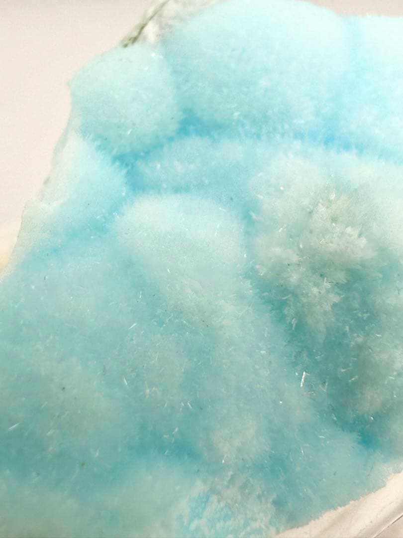 ブルーアラゴナイト　霞石　原石　鉱物　標本　天然石　石