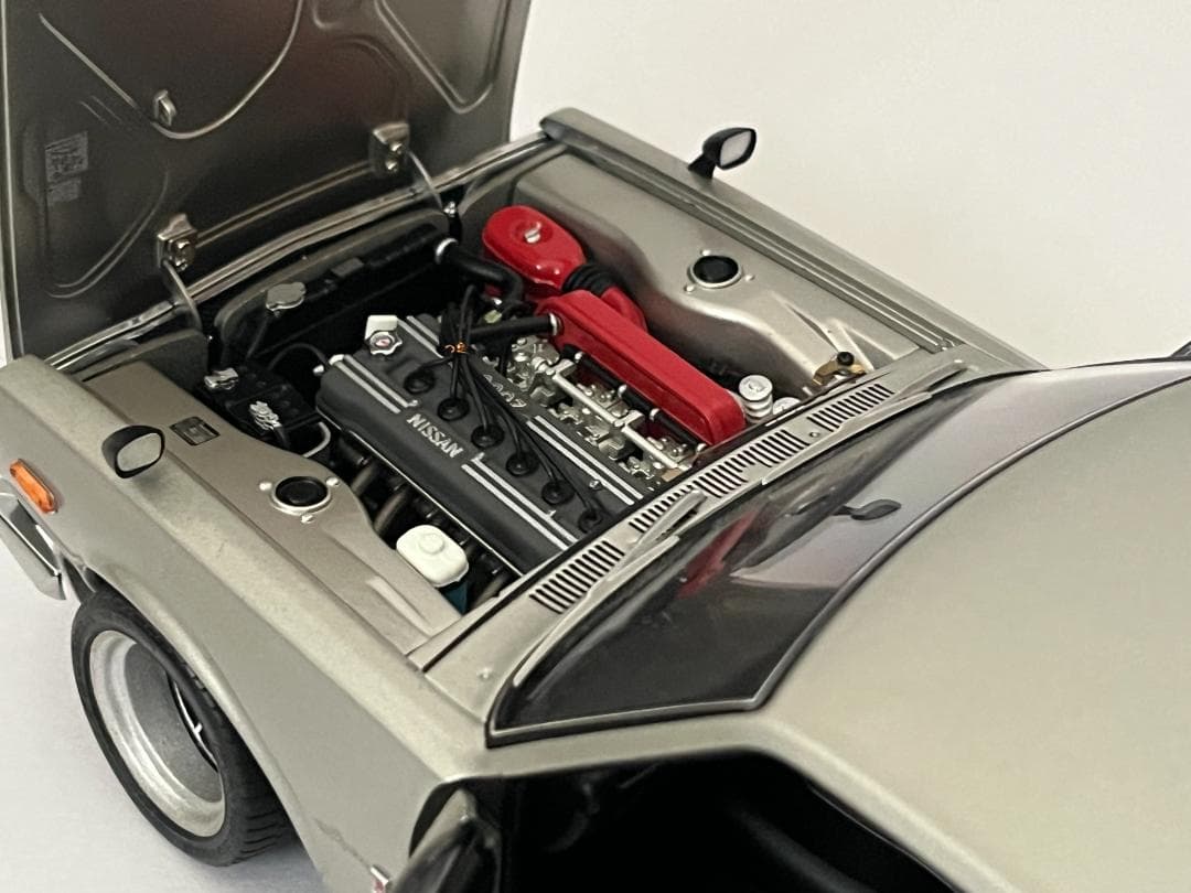 オートアート 1/18 日産スカイラインGT-R ハコスカ カスタム品 箱付