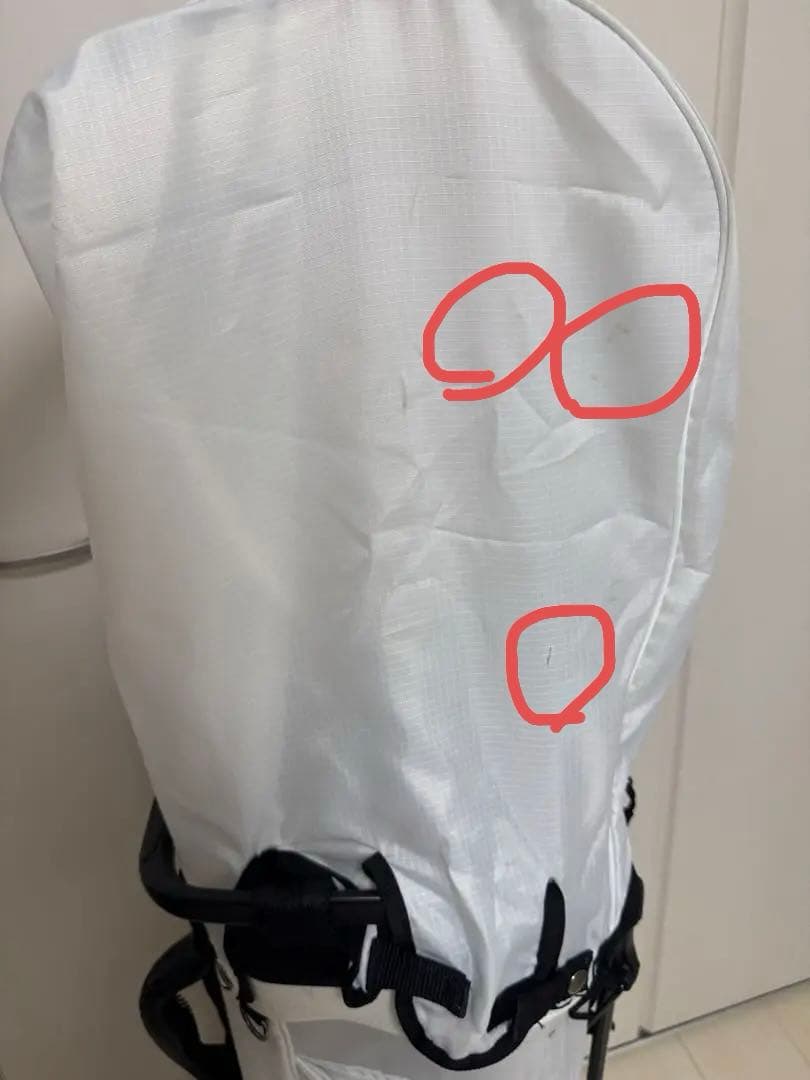 値下げ‼️JACK BUNNY キャディバッグ ホワイト