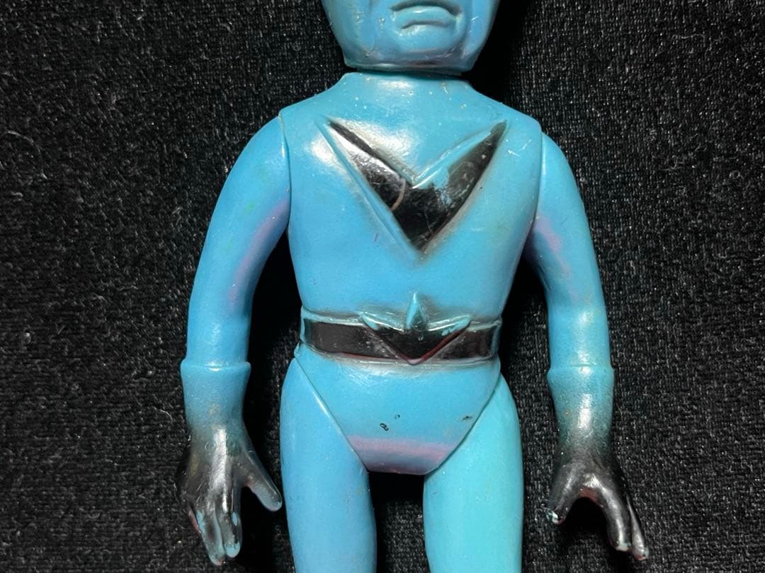 レインボーマン 水の化身 万年社 愛プロ NET ソフビ 特撮　当時物