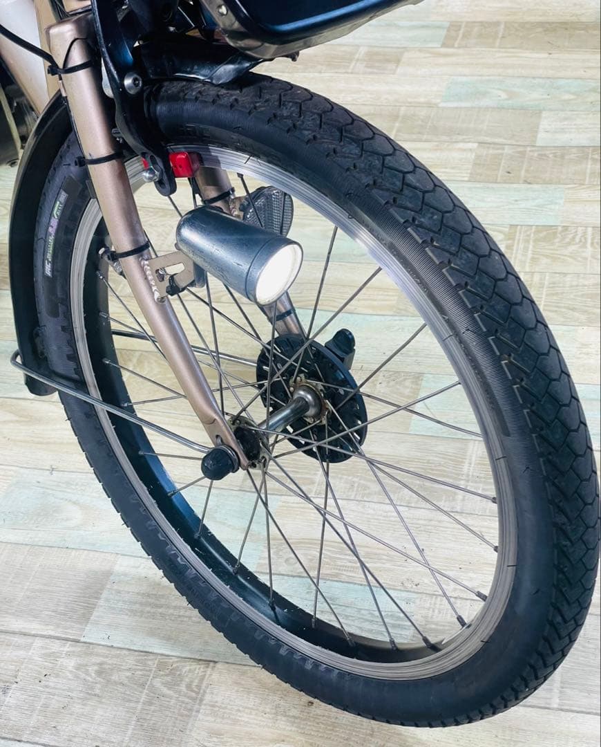 ZK3305 電動自転車 ブリヂストン アンジェリーノ 子供乗せ 20インチ