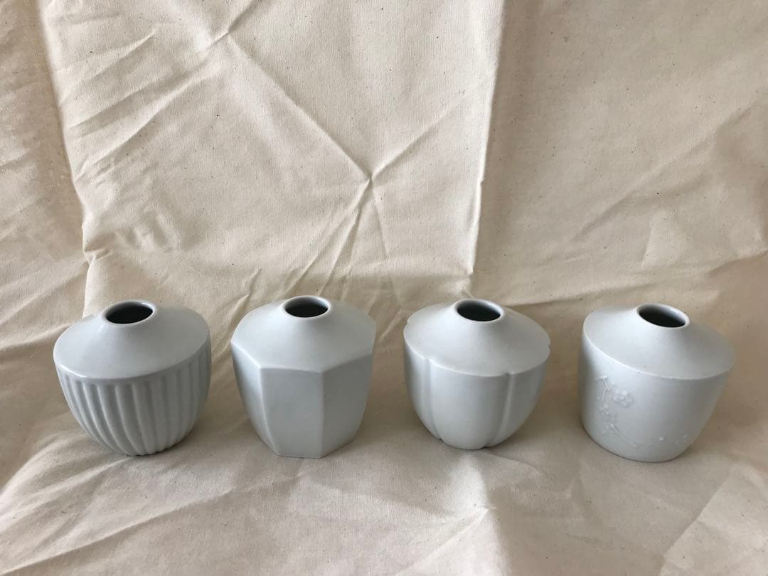 陶器 一輪挿し　4つセット