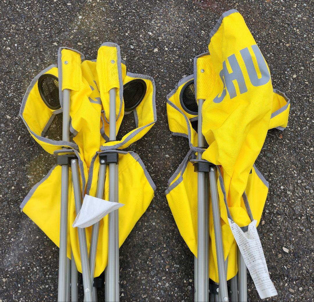 CHUMSチャムス×フリークスストア 別注 黄色アウトドアチェア2セット