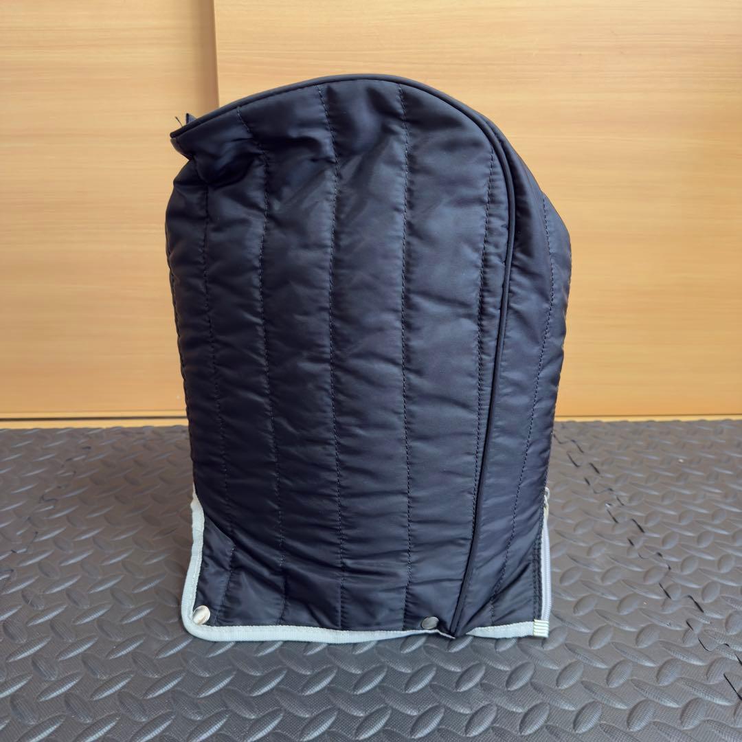 MIZUNO 軽量 キャディバッグ 5分割 ブラック フード付き レディース向け