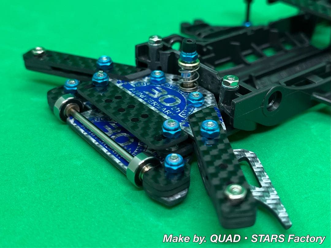 【ミニ四駆・FM-A】2軸ATピボット＋1軸アンカー＋リヤスキッド【30周年】