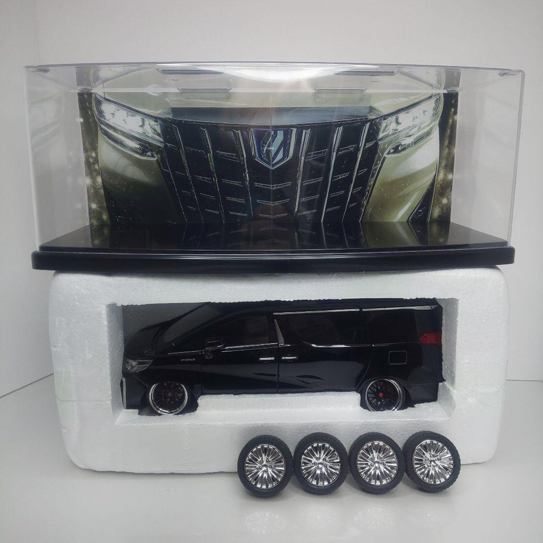 〓1/18スケール〓30後期アルファード カスタム〓BBSLM20インチ〓