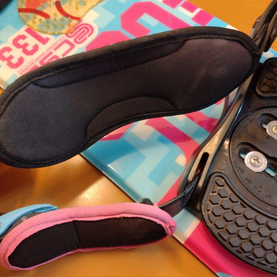 CSB スノーボード 133cm ビィンディング K2ブーツ 23センチ セット