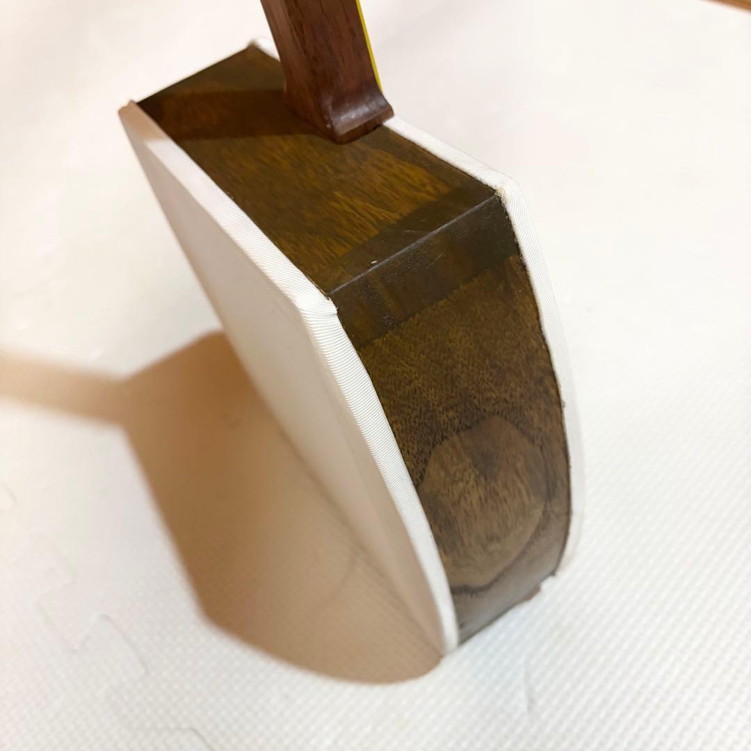 【美品】しゃみせん楽家 富山楽家 SHABO シャボ 稽古用 三味線 中細棹