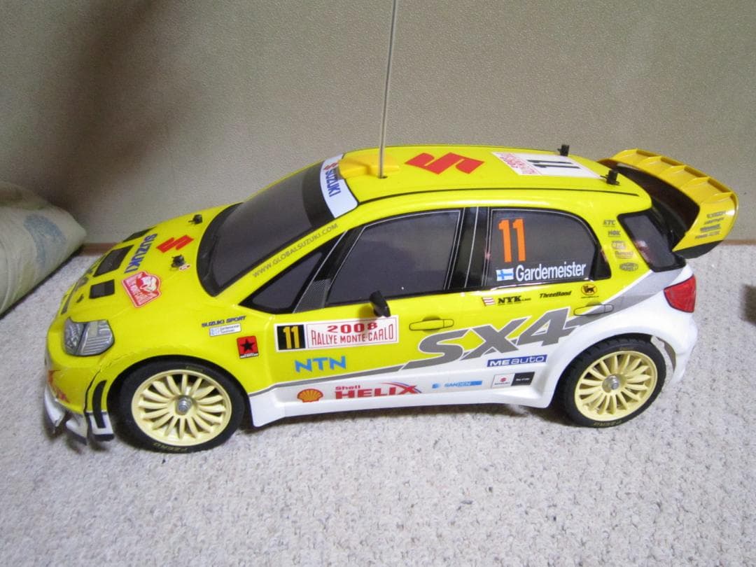 結城 1/10 動作確認済み SUZUKI SX4 WRC TT01