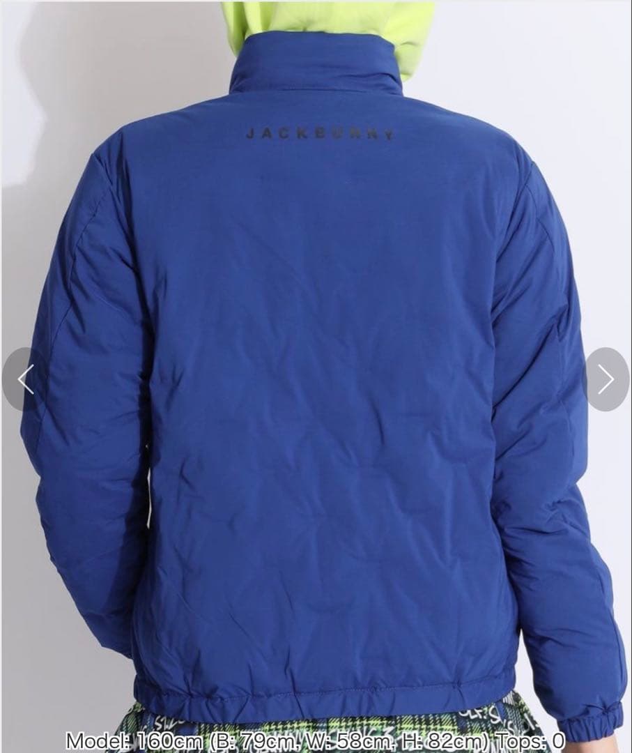 ジャックバニー Jack Bunny!!ストレッチ袋織り中綿ジップアップブルゾン