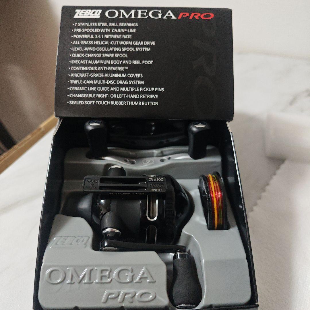 Zebco Omega Z03 Pro スピンキャストリール 中古品