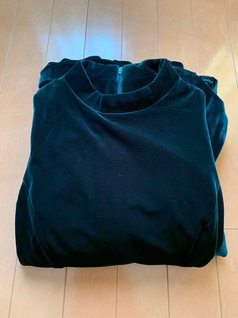 フラダンス 舞台衣装 ワンピース ドレス ダンス ベロア ベルベット