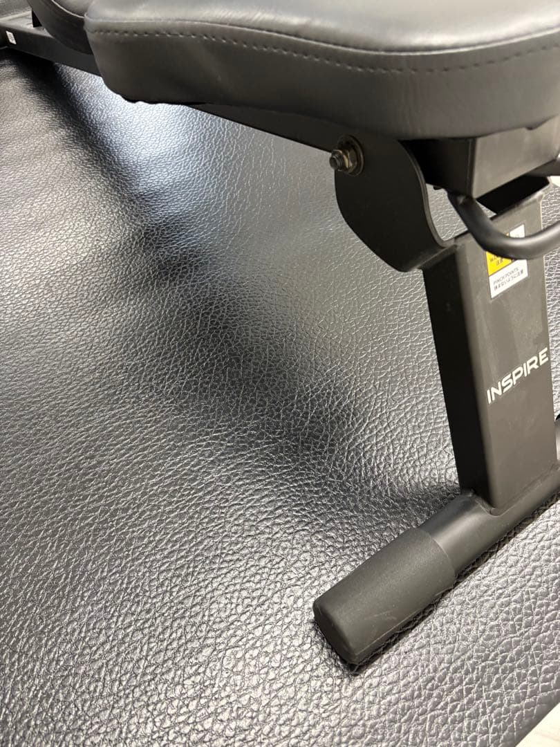 INSPIRER 折り畳みトレーニングベンチ 黒