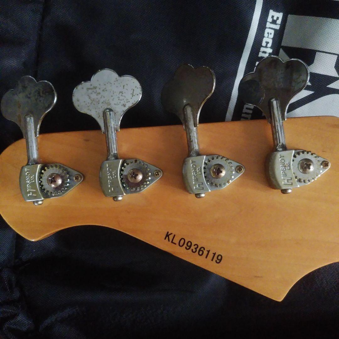 Lakland エレキベース レッド ギターケース付き