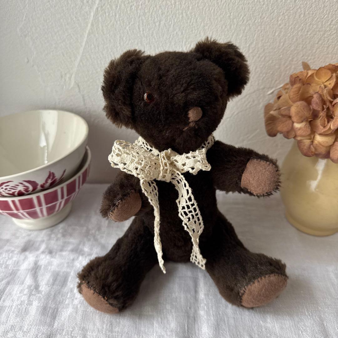 イギリスヴィンテージベア　イギリスアンティークベア　アンティークテディベア