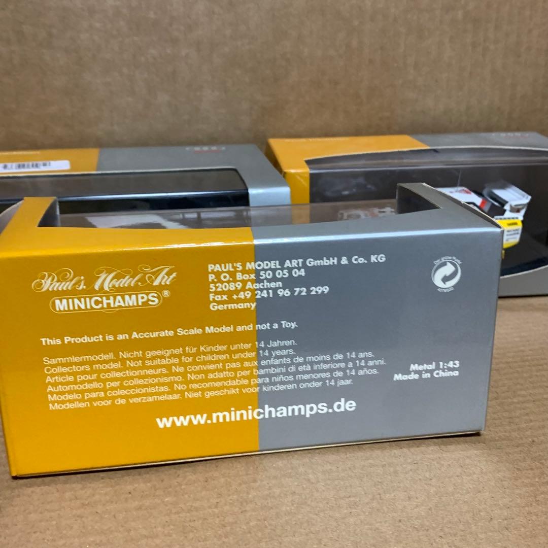 Audi quattro 1/43 minichampsアウディ純正版　クワトロ