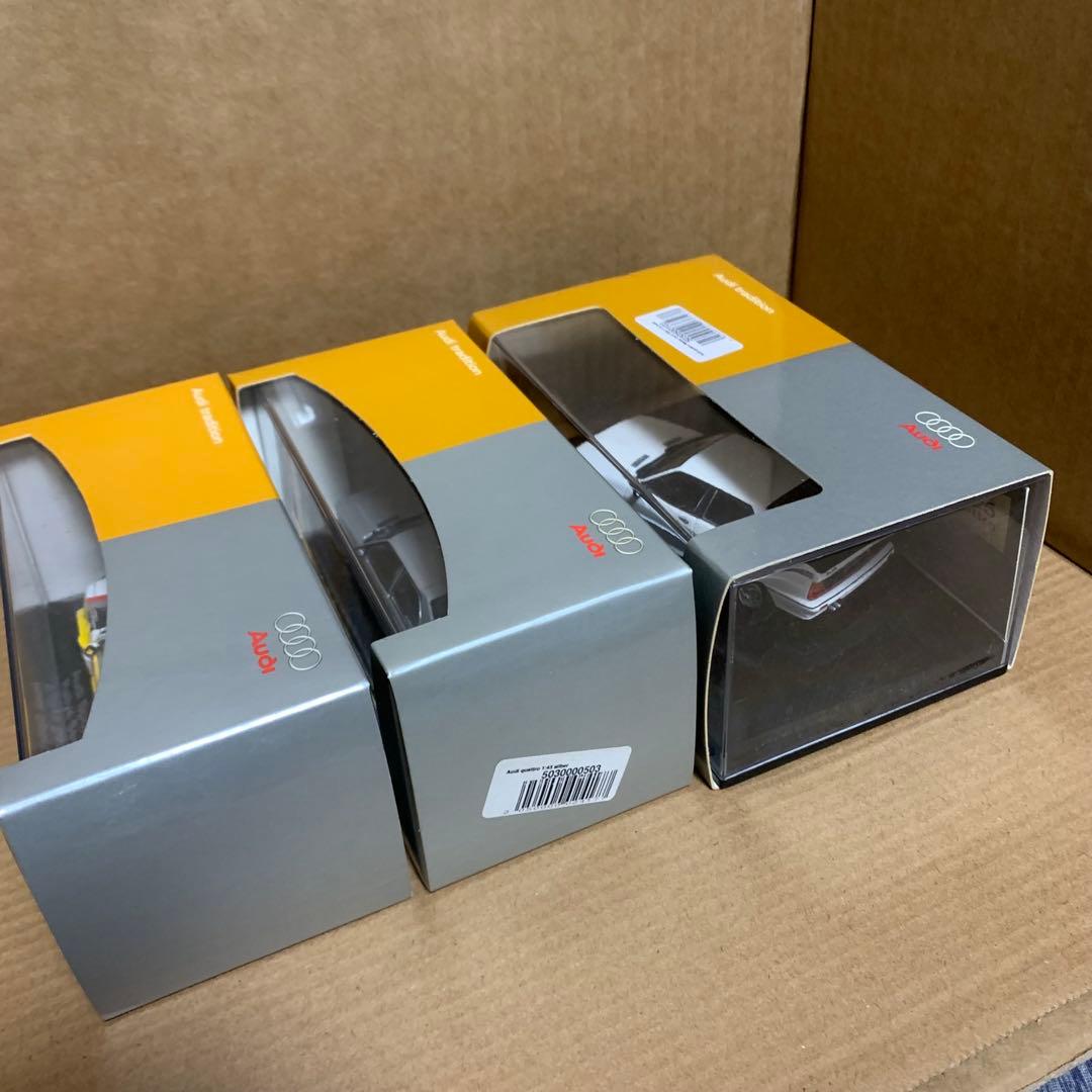 Audi quattro 1/43 minichampsアウディ純正版　クワトロ
