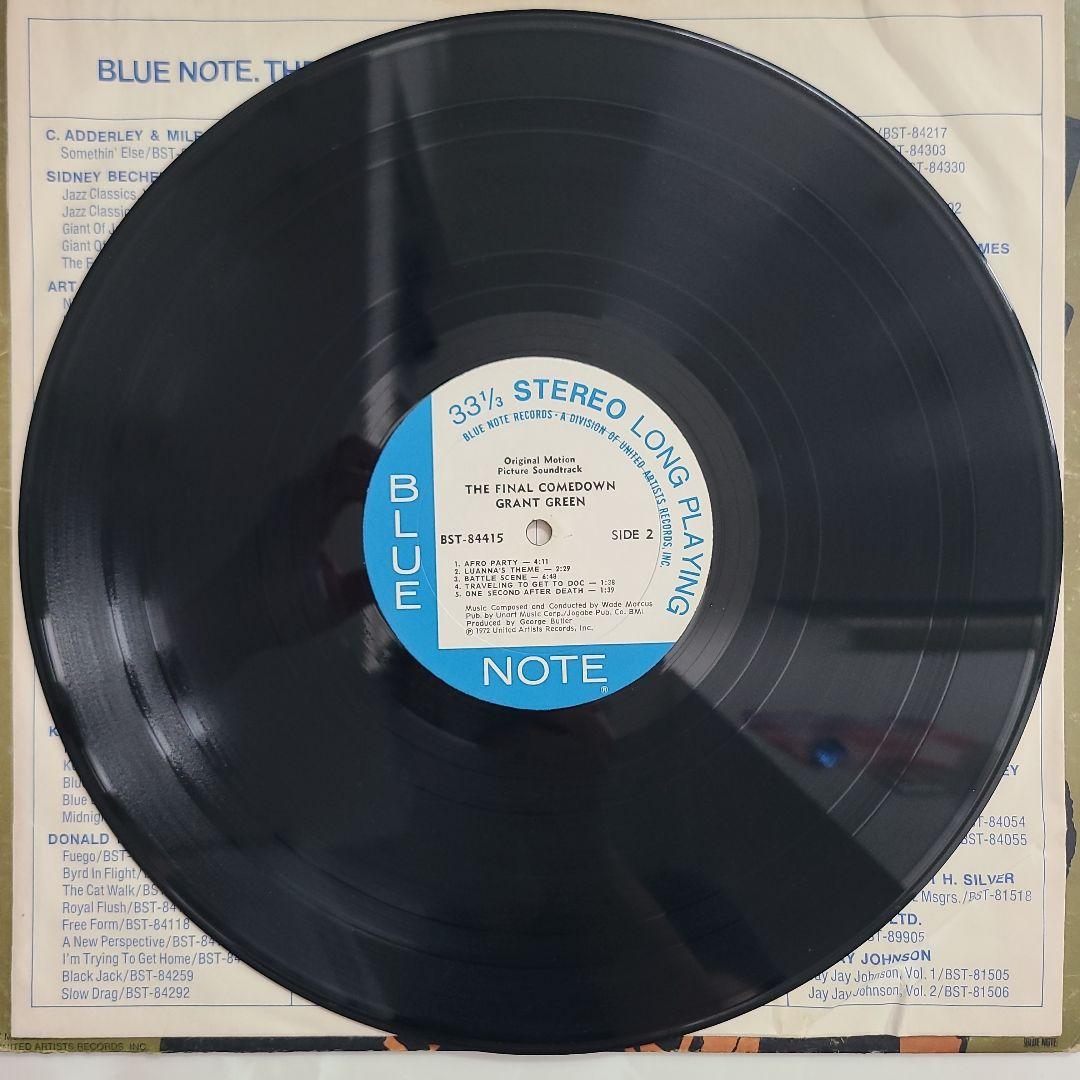 ★ＵＳオリジナル盤★『ザ・ファイナル・カム・ダウン』グラント・グリーン