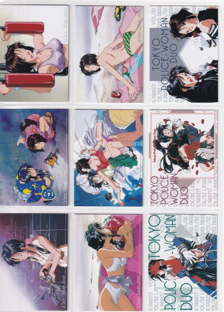 逮捕しちゃうぞ トレーディングカード 藤島康介 全種類フルコンプ