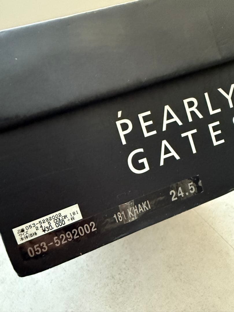 パーリーゲイツ　ゴルフシューズ　24.5㎝