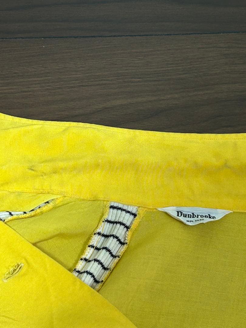 60s Dunbrooke サイズ34 ボーリングシャツ　レーヨン