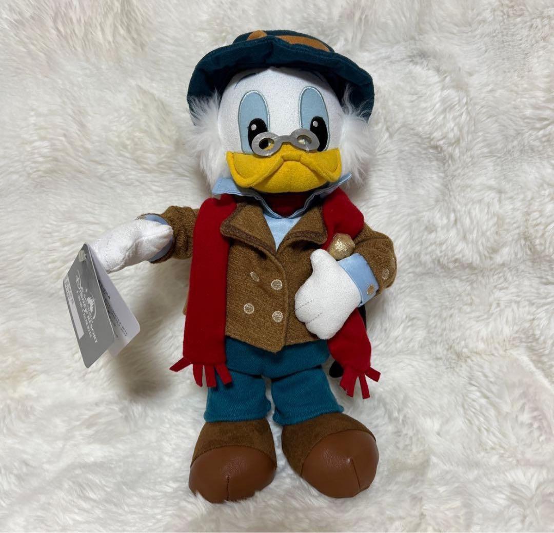 上海ディズニー　スクルージマクダック　なりきり　ブランケット　手袋付き　新品