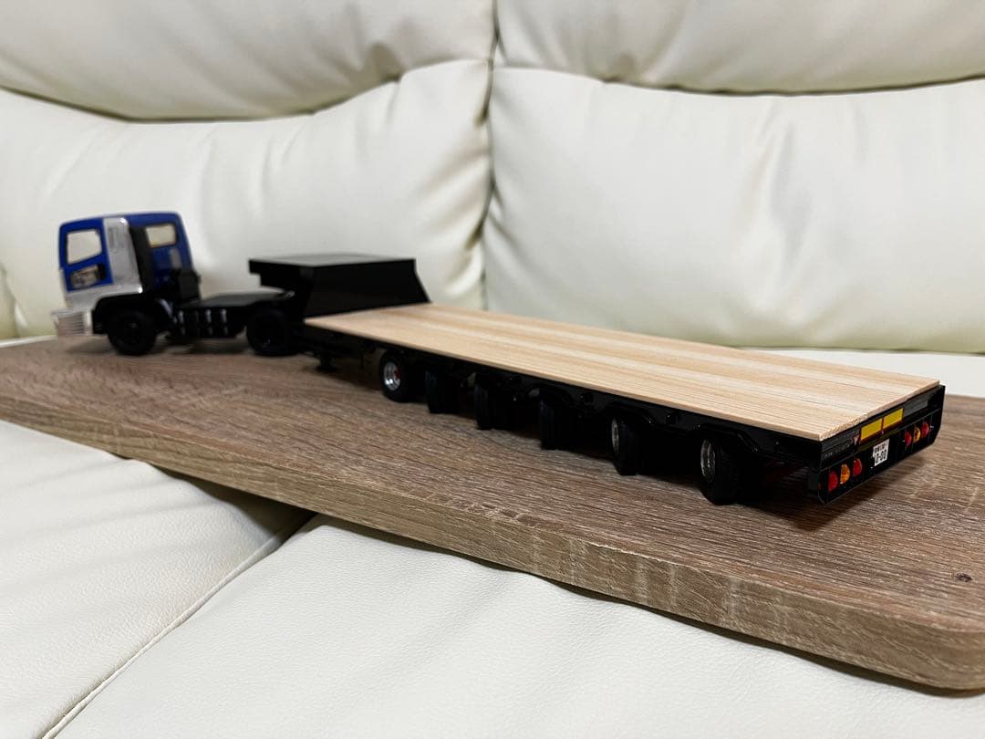 1/32 6軸トレーラー　舵切り　重量物運搬