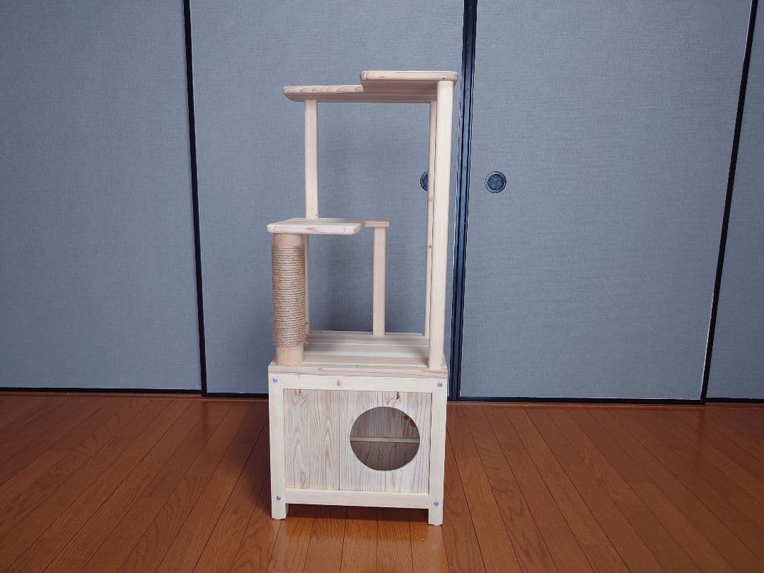 ㉖★キャットタワー★キャットハウス★ハンドメイド★爪研ぎ★猫ハウス