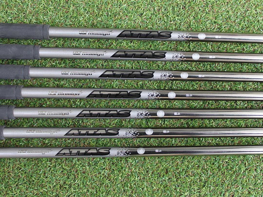 【レフティ】 ミズノ MP-68 4-PW 7本 マミヤ アッタス115 X