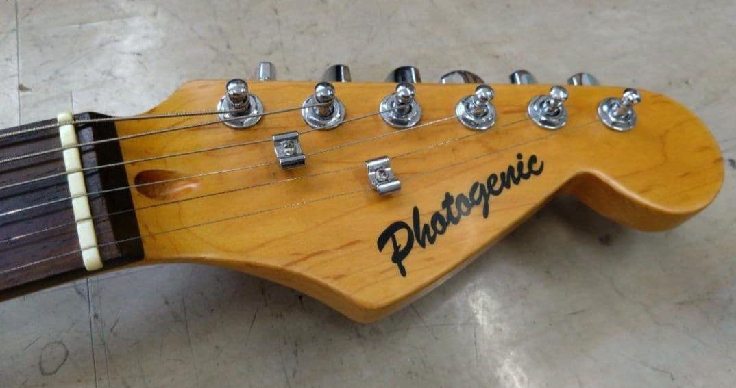 photogenic 初期ロゴ　ストラトキャスター　演奏性良好