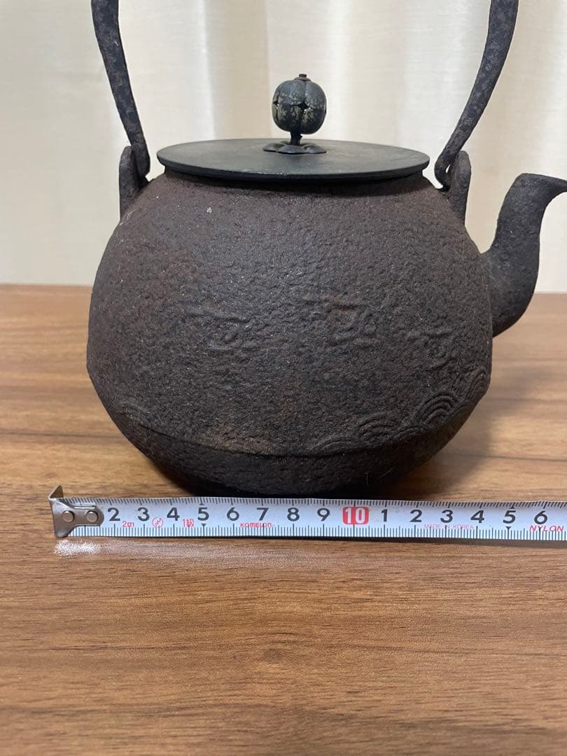 【骨董品】 龍文堂 鉄瓶