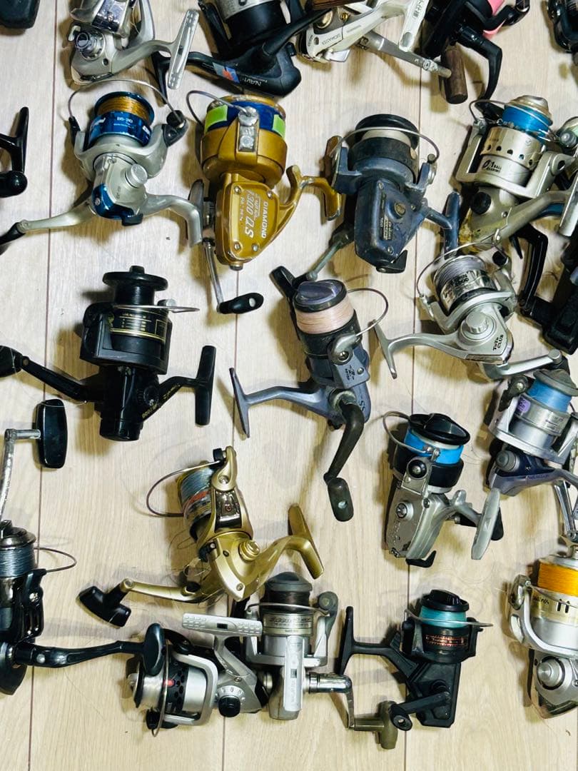スピニングリール セット 96個 ジャンク