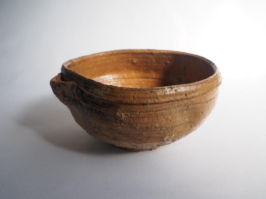 4代清水六兵衛造『伊羅保鉢』（共箱）