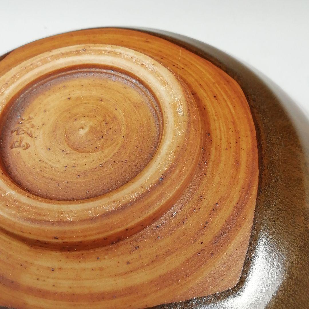 Ｓ７６３　茶碗　『金結晶　茶碗』『泉窯　加藤有比古(藤山)』共箱　抹茶碗　茶道具