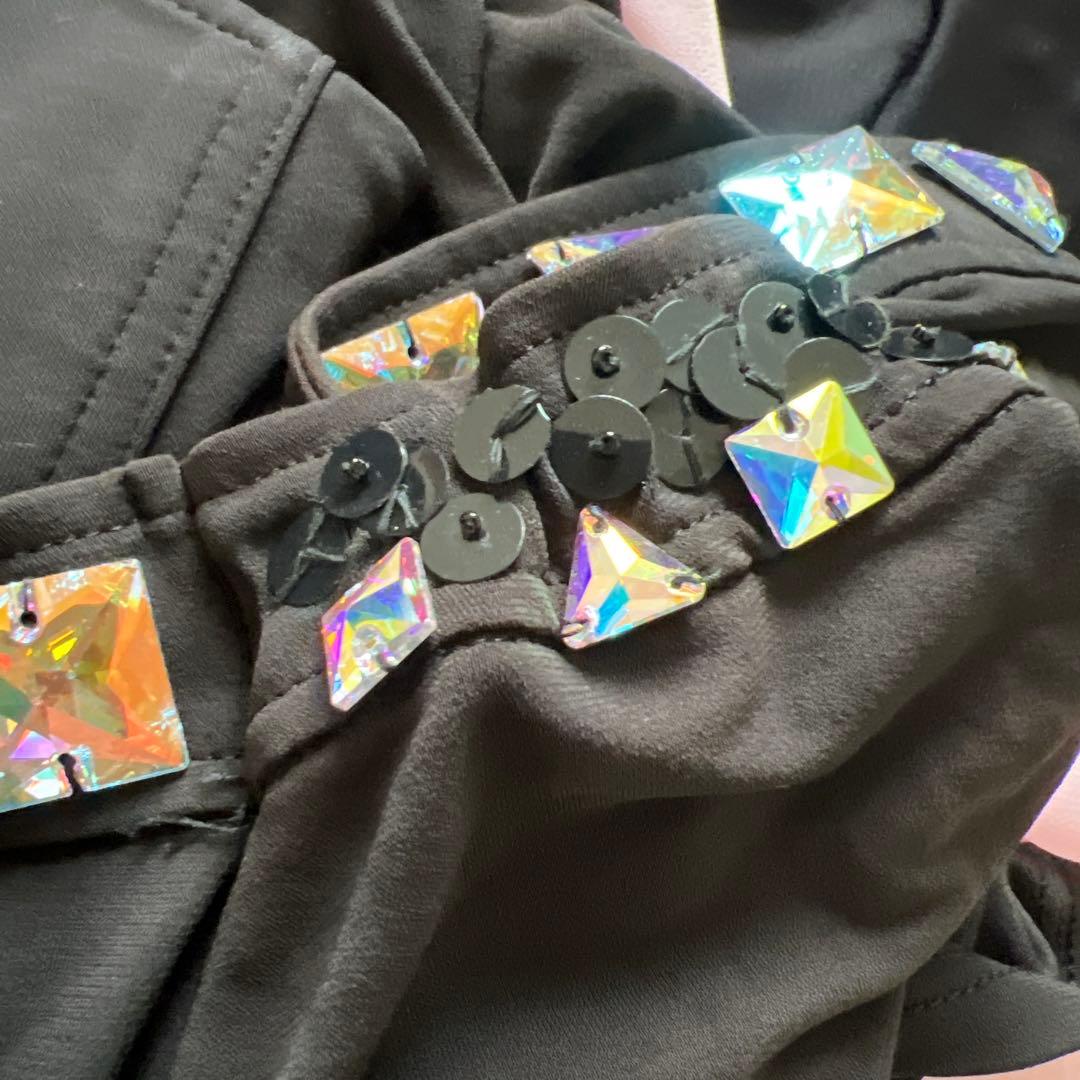 チャコット　ラテンドレス　ブラック　M