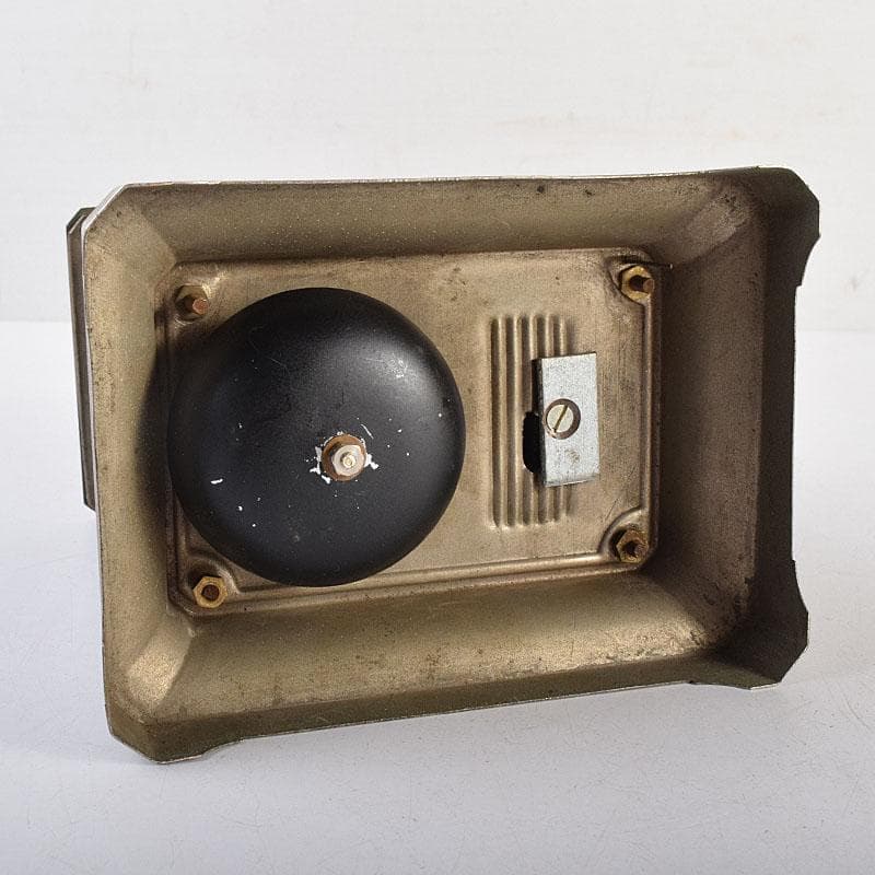 アンティーク　昭和レトロ　謙信洋行　置時計　ゼンマイ式　ジャンク品　VR8849