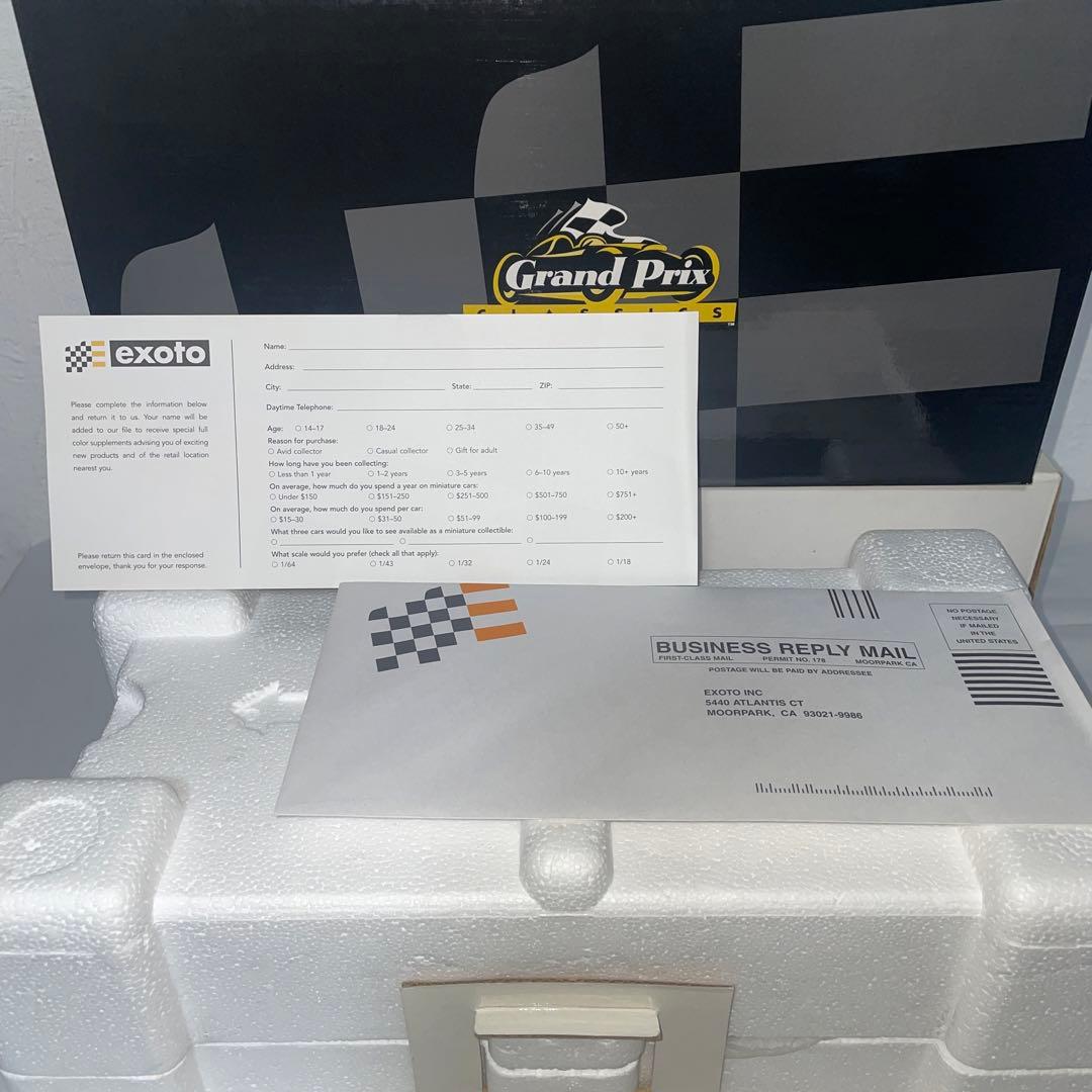 エグゾト 1/18 ロータス 72D フィッティバルディ exoto