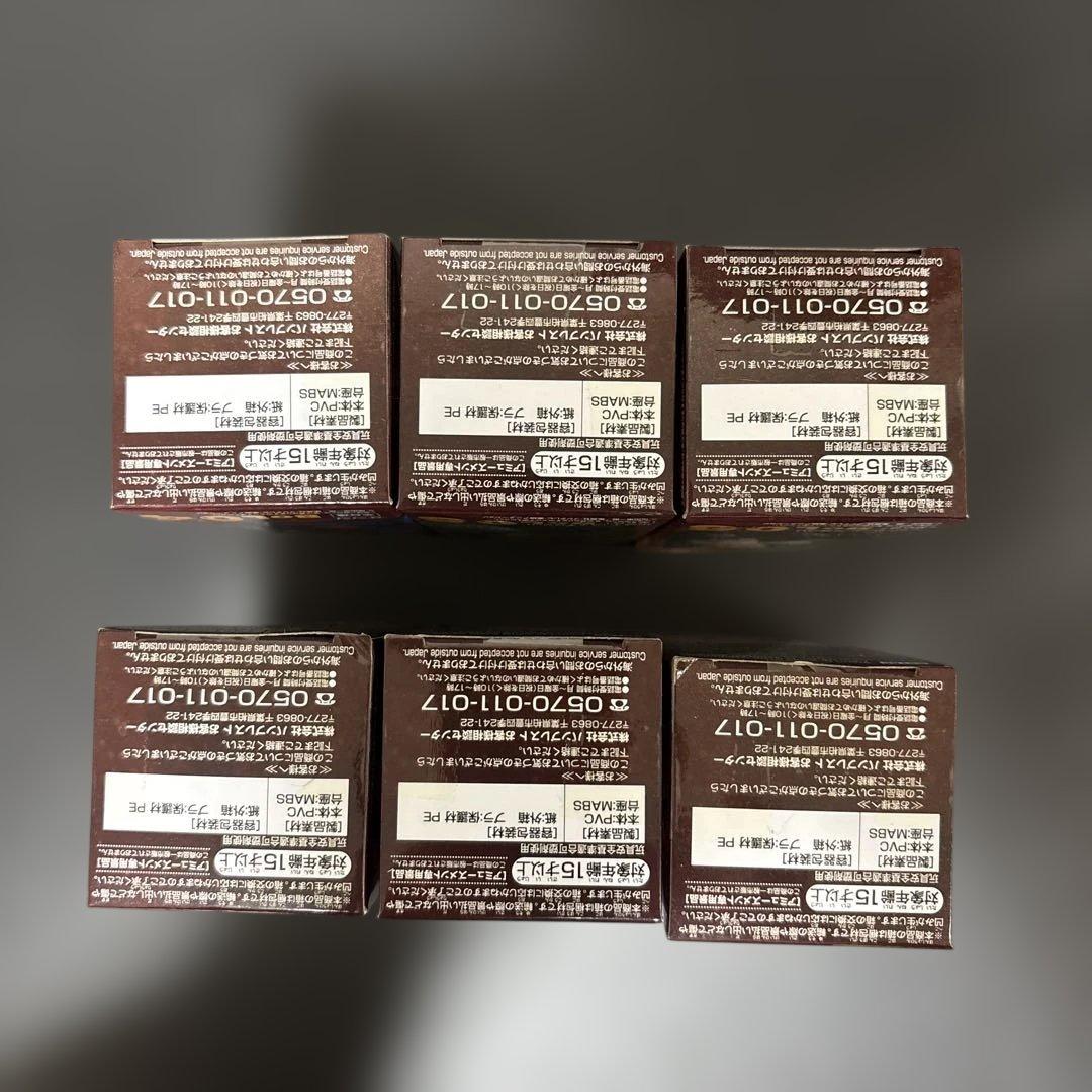 ワンピース　ワールドコレクタブルフィギュア　バトル　オブ　ルフィ　全6種セット