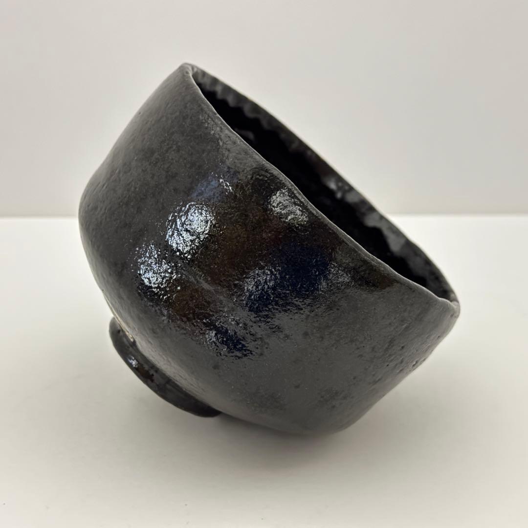 茶道具 佐々木昭楽 東陽坊写 黒楽茶碗 共箱 利休七種 長次郎 茶道