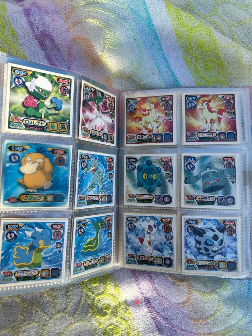 匿名配送】ドラゴンボール 列伝　ファイル　シール　ポケモン　カード　ピカチュウ