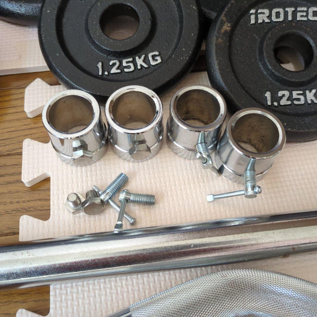 フルセットお買い得‼︎アイロテック iROTEC ダンベル バーベル セット