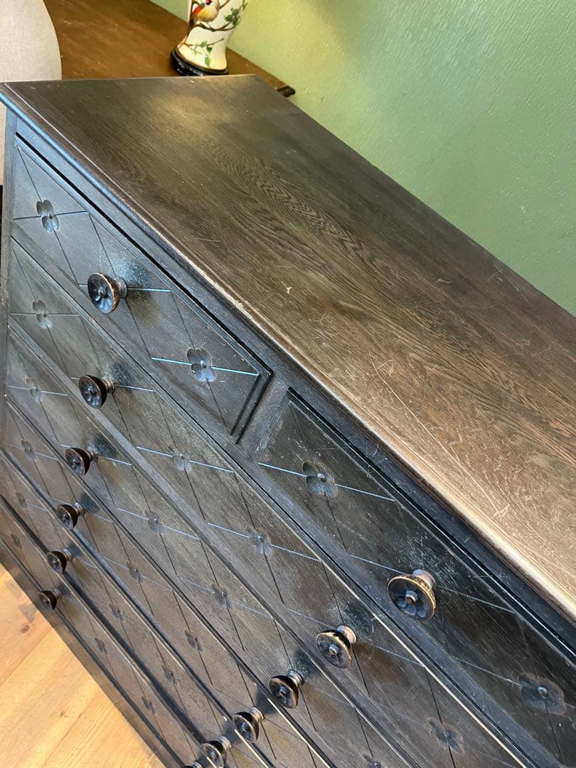 チェスト 木彫り インテリア 箪笥 昭和レトロ ビンテージ