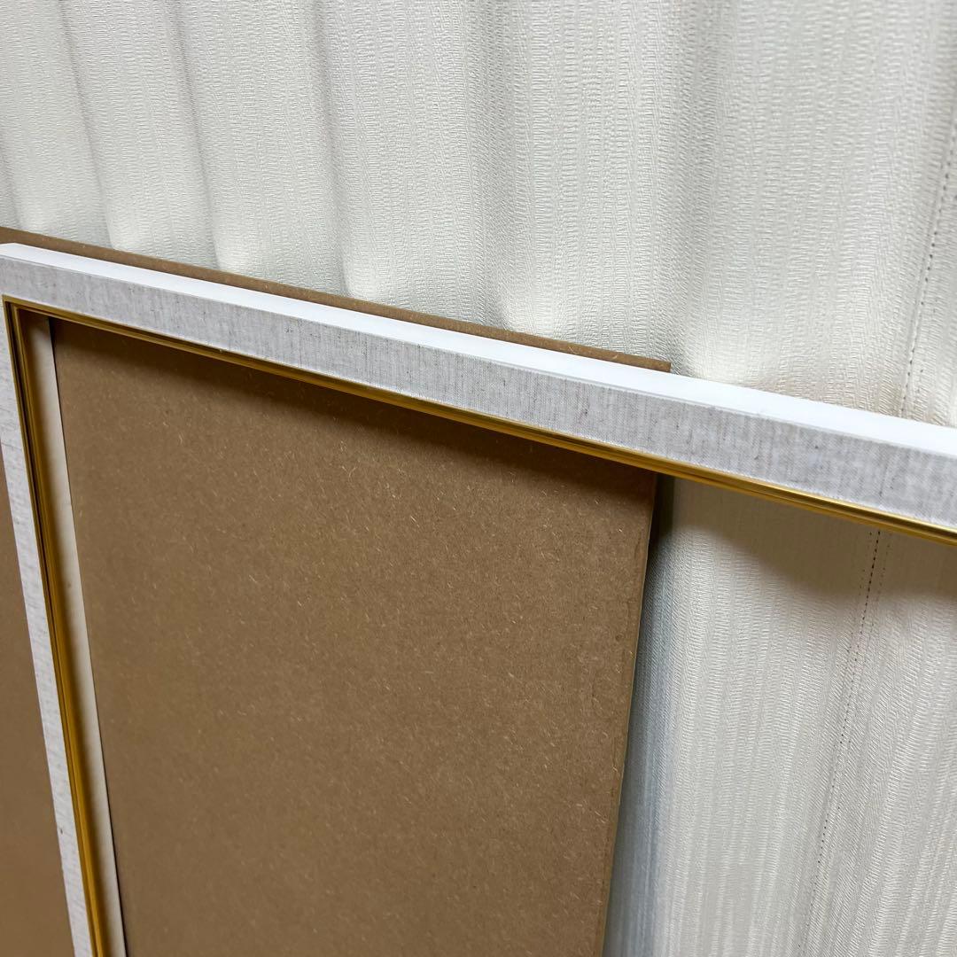 地域限定送料込み　特大額縁　幅97.5cm 高さ137,5cm厚さ5cm