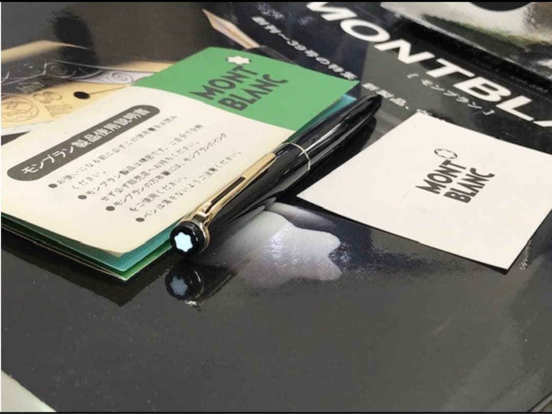 モンブラン　ボールペン★極上品！★ハンマートリガーNo38★現行純正インク装着済