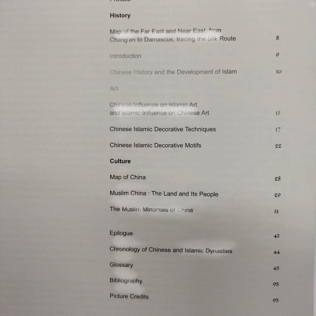 中国伊斯蘭芸術　英語とマライ語？併記　2001年95P HC