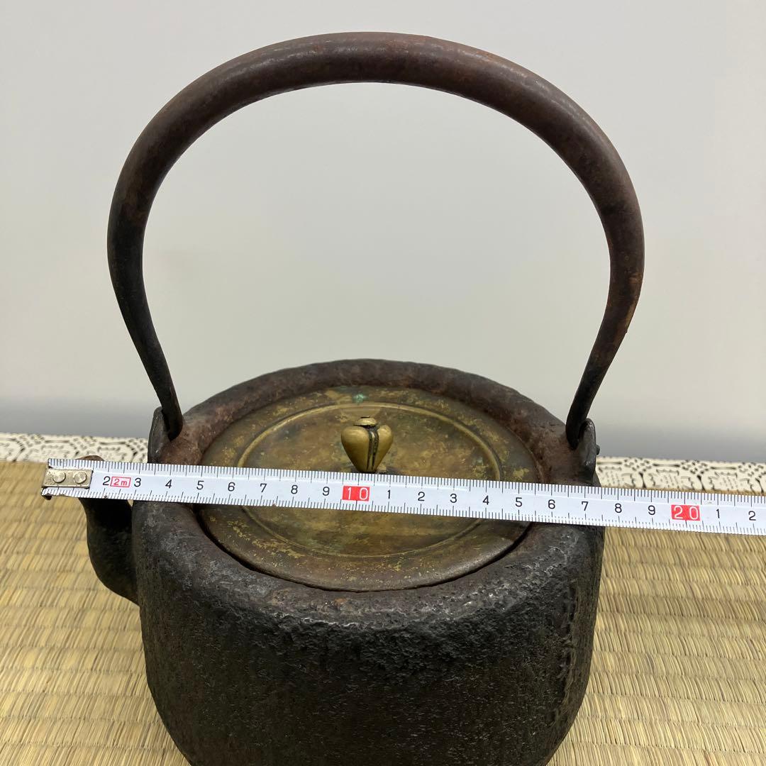 龍文堂　古鉄瓶　アンティーク