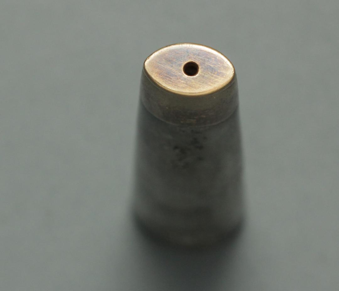 金属製たばこパイプ　年代物　銘廣春